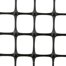 Biaxial plastic geogrid for road reinforcement